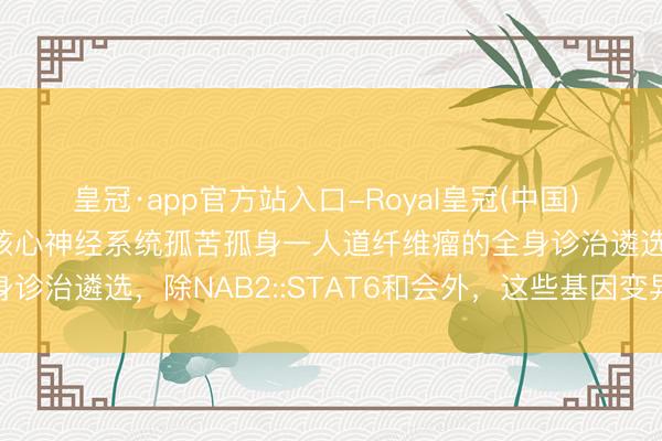 皇冠·app官方站入口-Royal皇冠(中国) 培唑帕尼可动作复发性核心神经系统孤苦孤身一人道纤维瘤的全身诊治遴选，除NAB2::STAT6和会外，这些基因变异值得关心